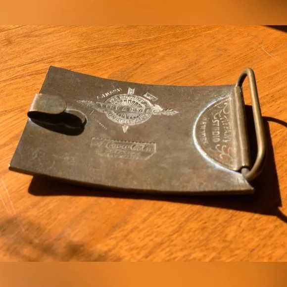 Vintage 1960s-1970s Coca-Cola Belt Buckle *Special Backstory* - Picture 4 of 7